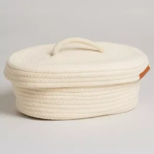 Cesto Algodon Yuzo Beige