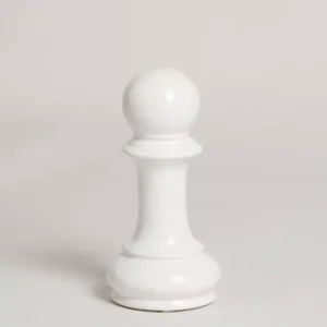 Pieza Ajedrez Ceram Blanca Peon