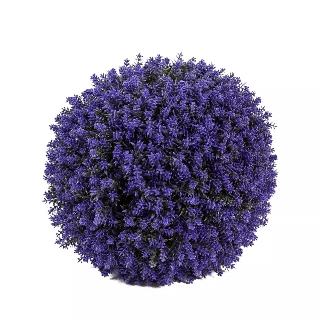 Esfera Topiario de Eucalipto 30cm(Violeta).