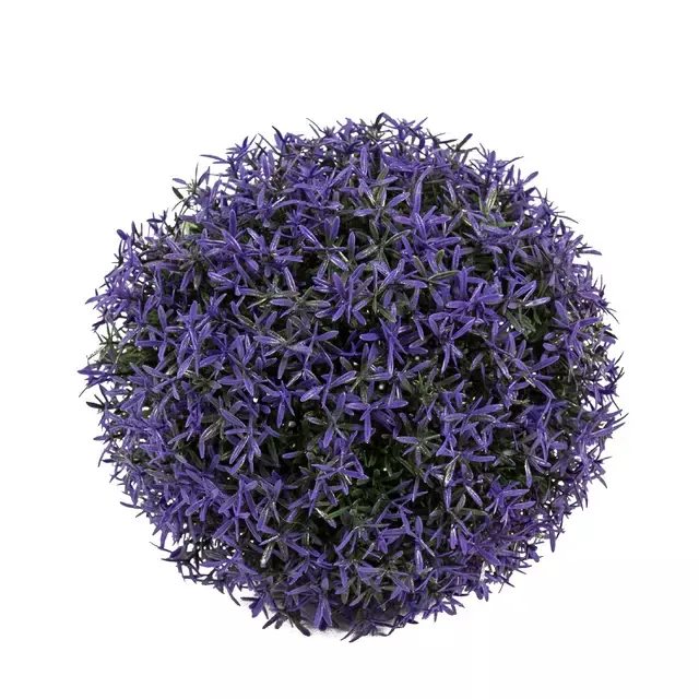 Esfera Topiario de Eucalipto 20cm(Violeta).