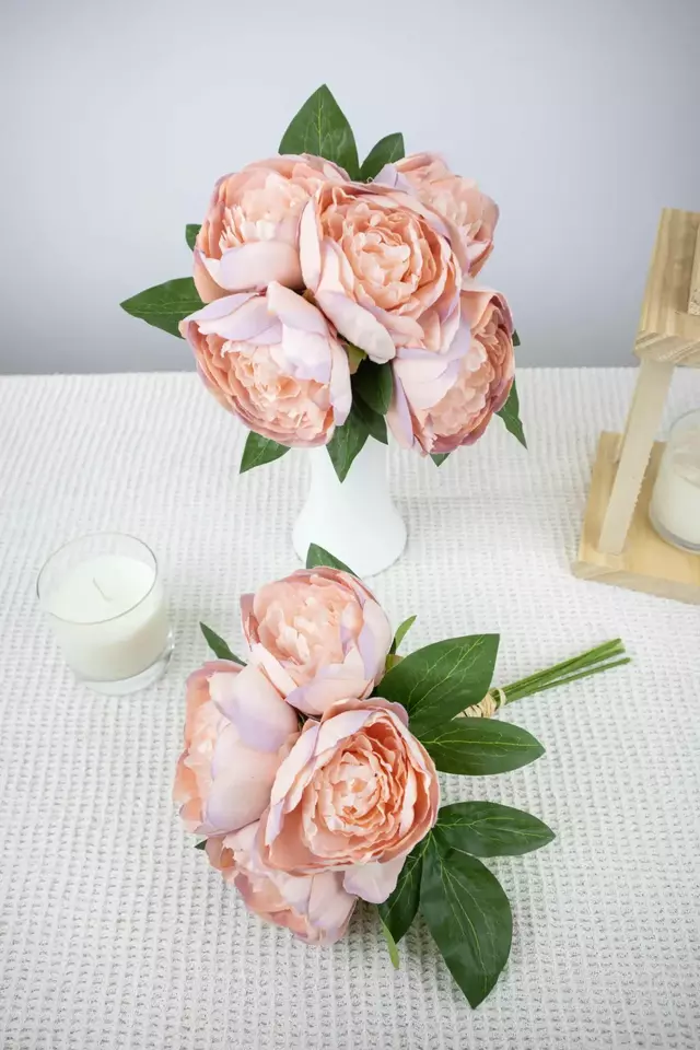 Ramo Bouquet de Peonias 30cm